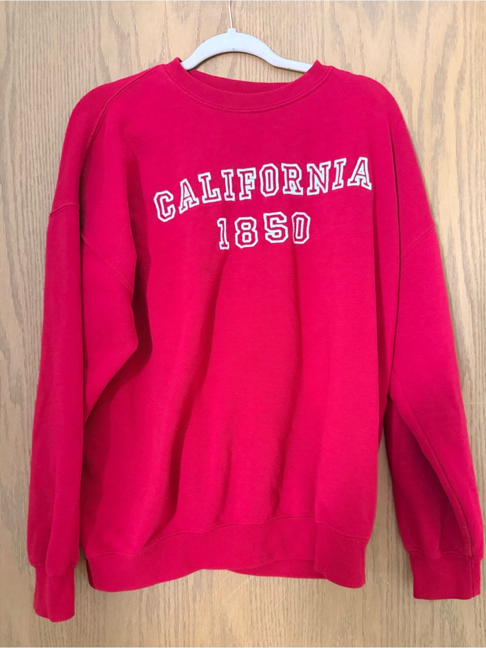 Reflex Bright Red California 1850 Crewneck Sweatshirt